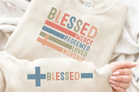 Blessed Redeemed Quotes Png SVG Graphics