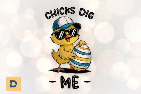 Cool Chick Swag Quirky T-Shirt Design