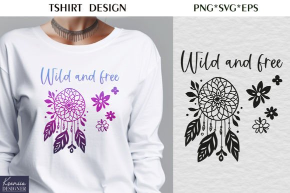 Dream Catcher T Shirt SVG Design: Graphics & Layer Styles Review