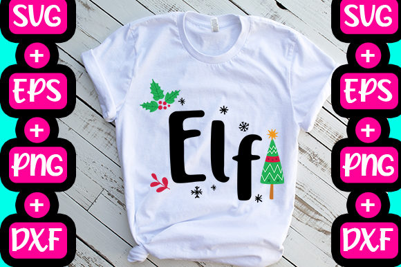 Elf Graphics for T-Shirt Designs