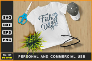 Fish All Day SVG: Graphics for Crafts & Branding