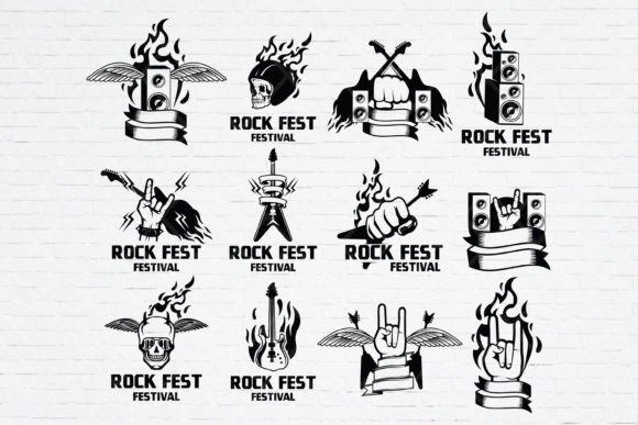 Rock and Roll Shirt Design: Graphics and Logos for Crafters